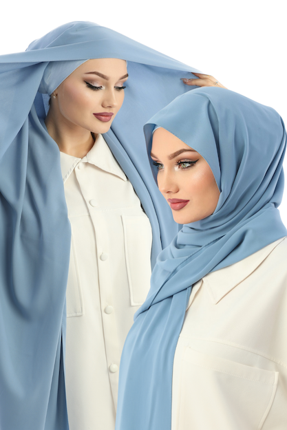 Blue Instant Medina Silk