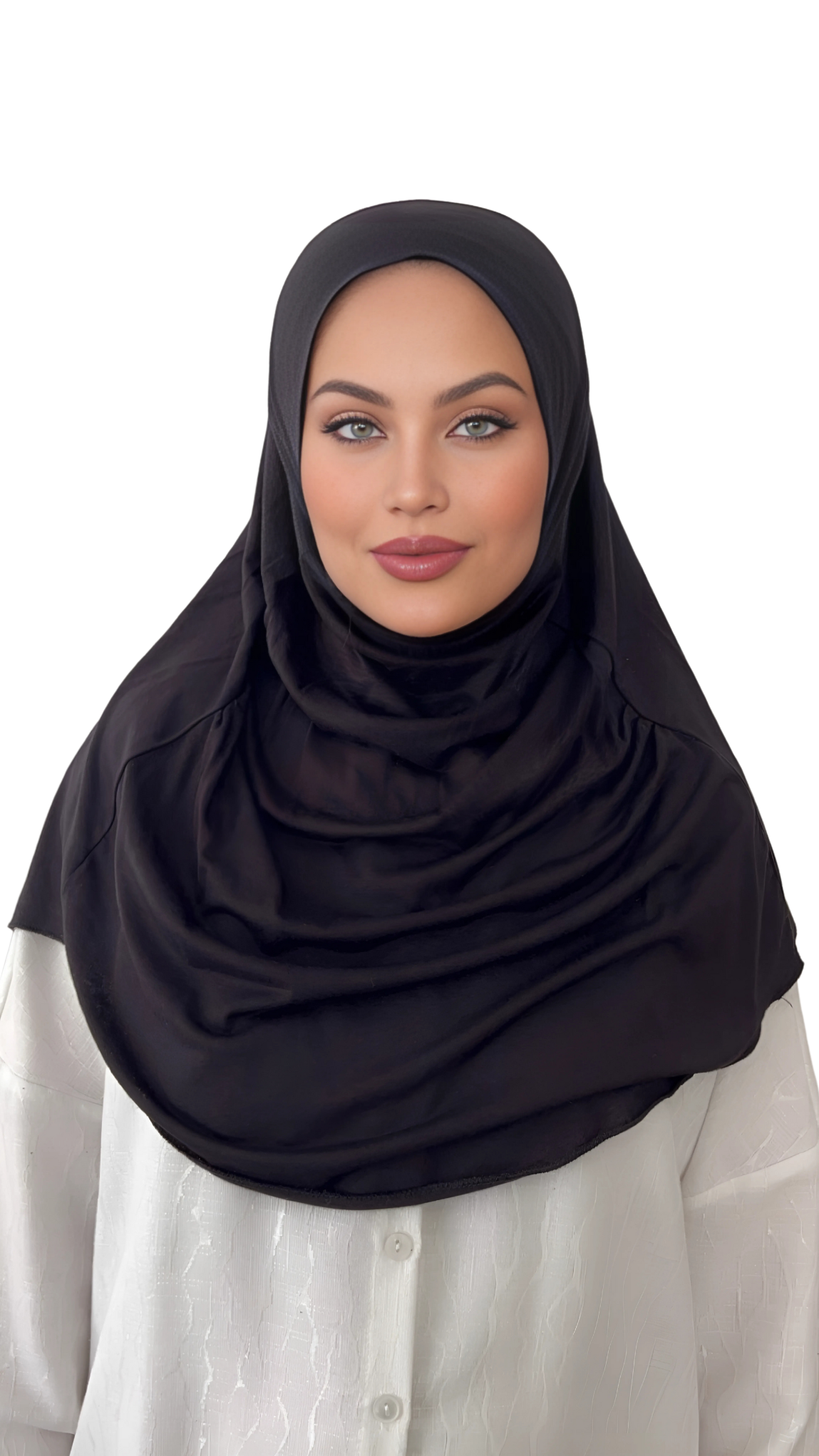 One Piece Amira Hijab-Black