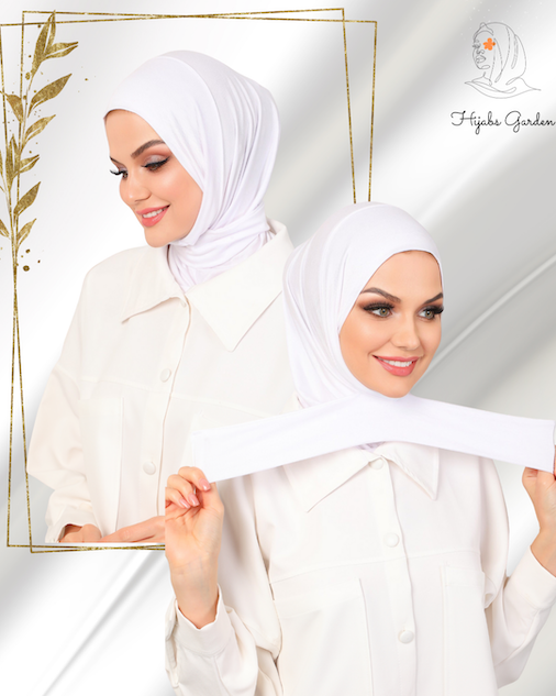 Light Pink Instant Jersey Hijab