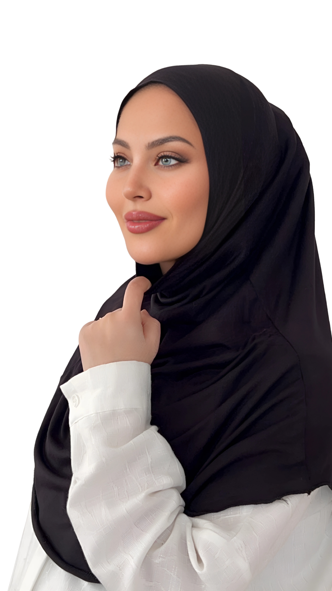 One Piece Amira Hijab-Black