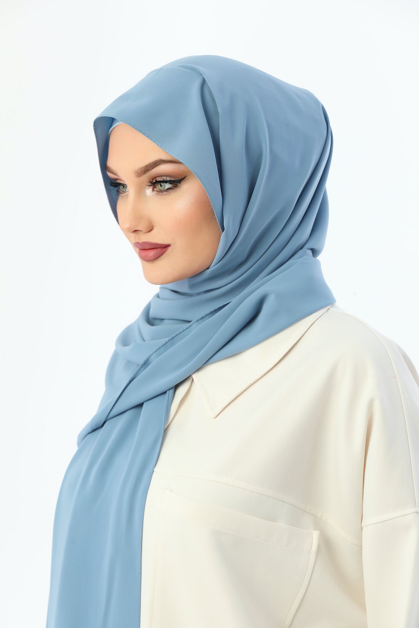 Blue Instant Medina Silk