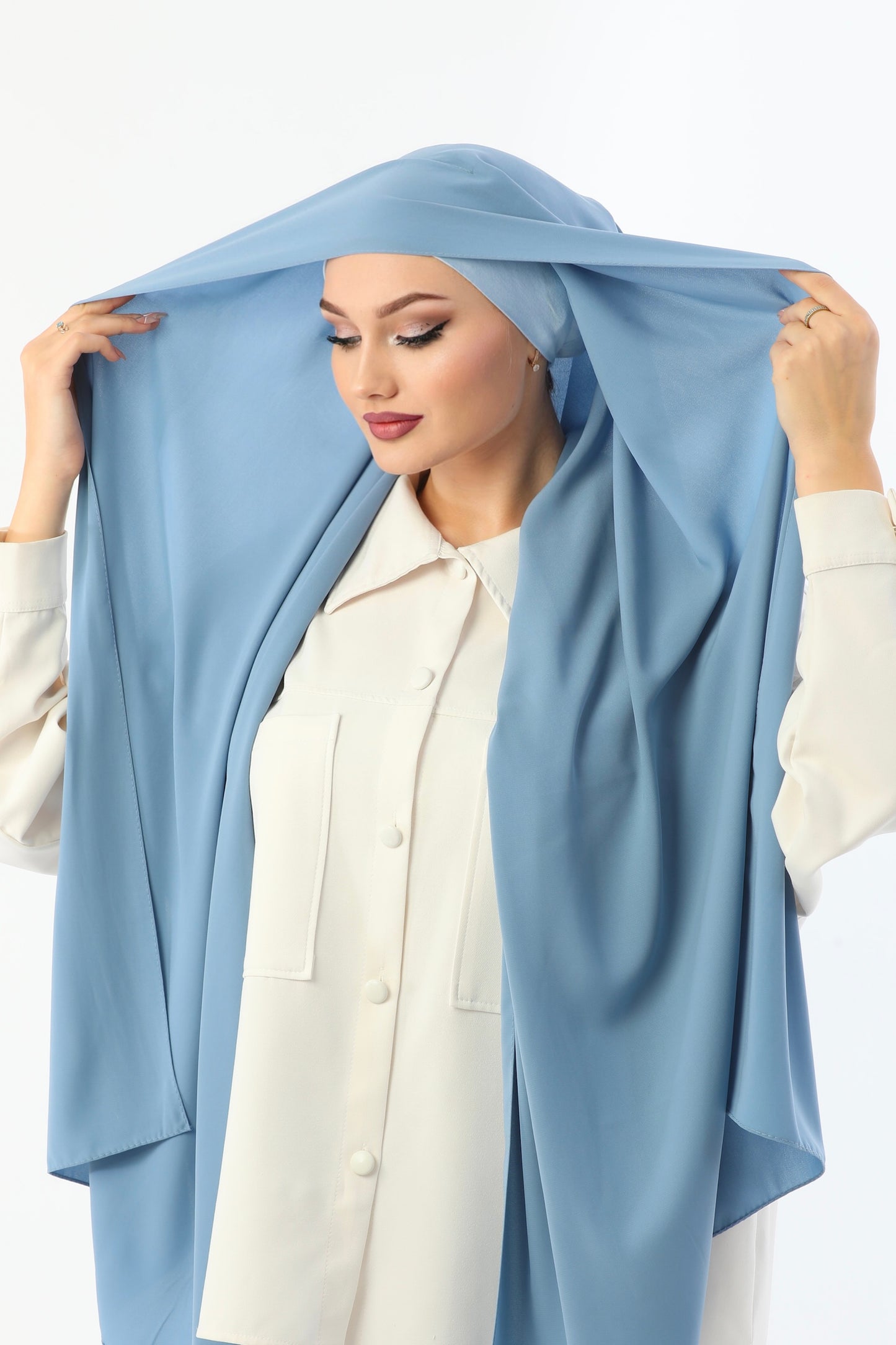 Blue Instant Medina Silk