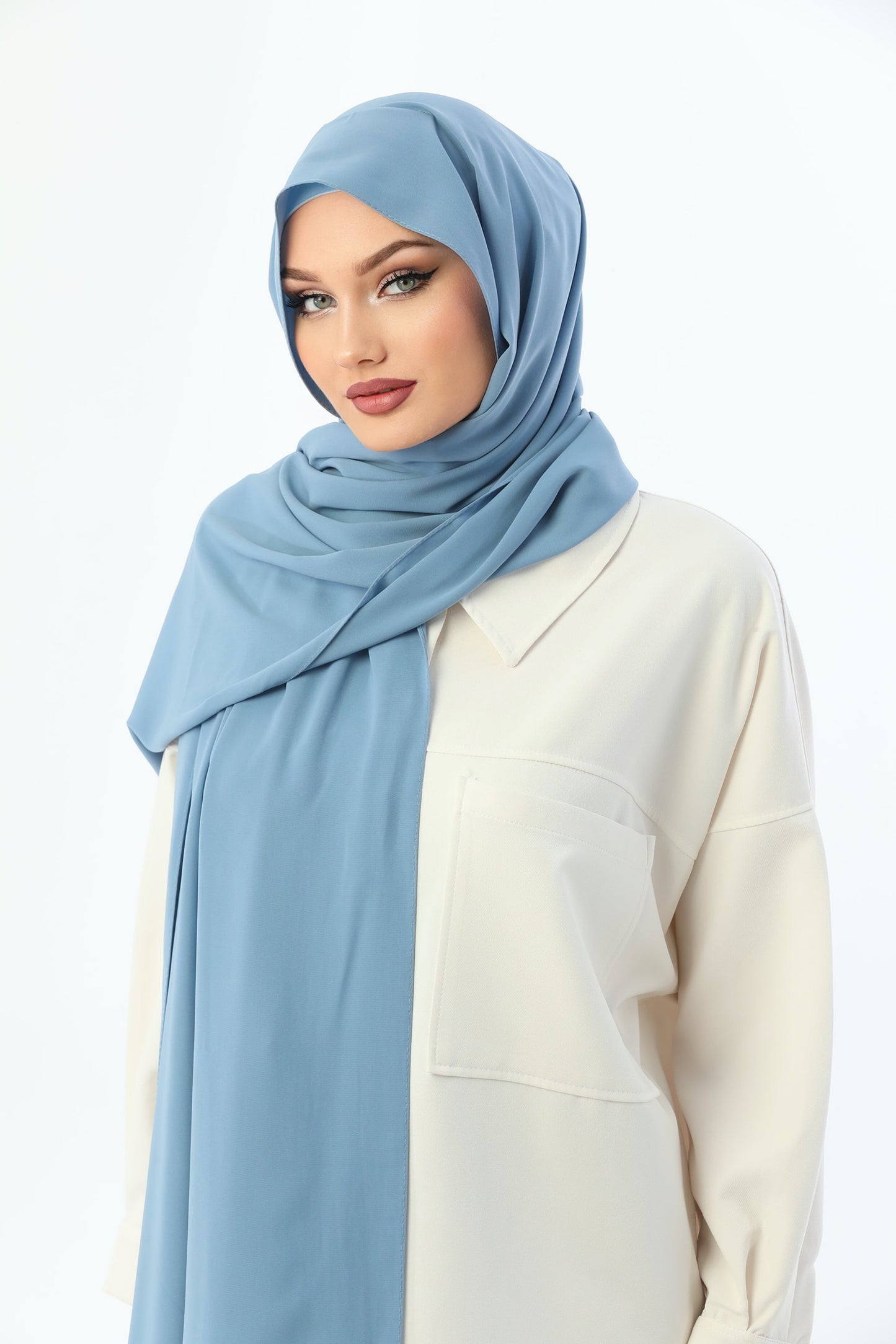 Blue Instant Medina Silk