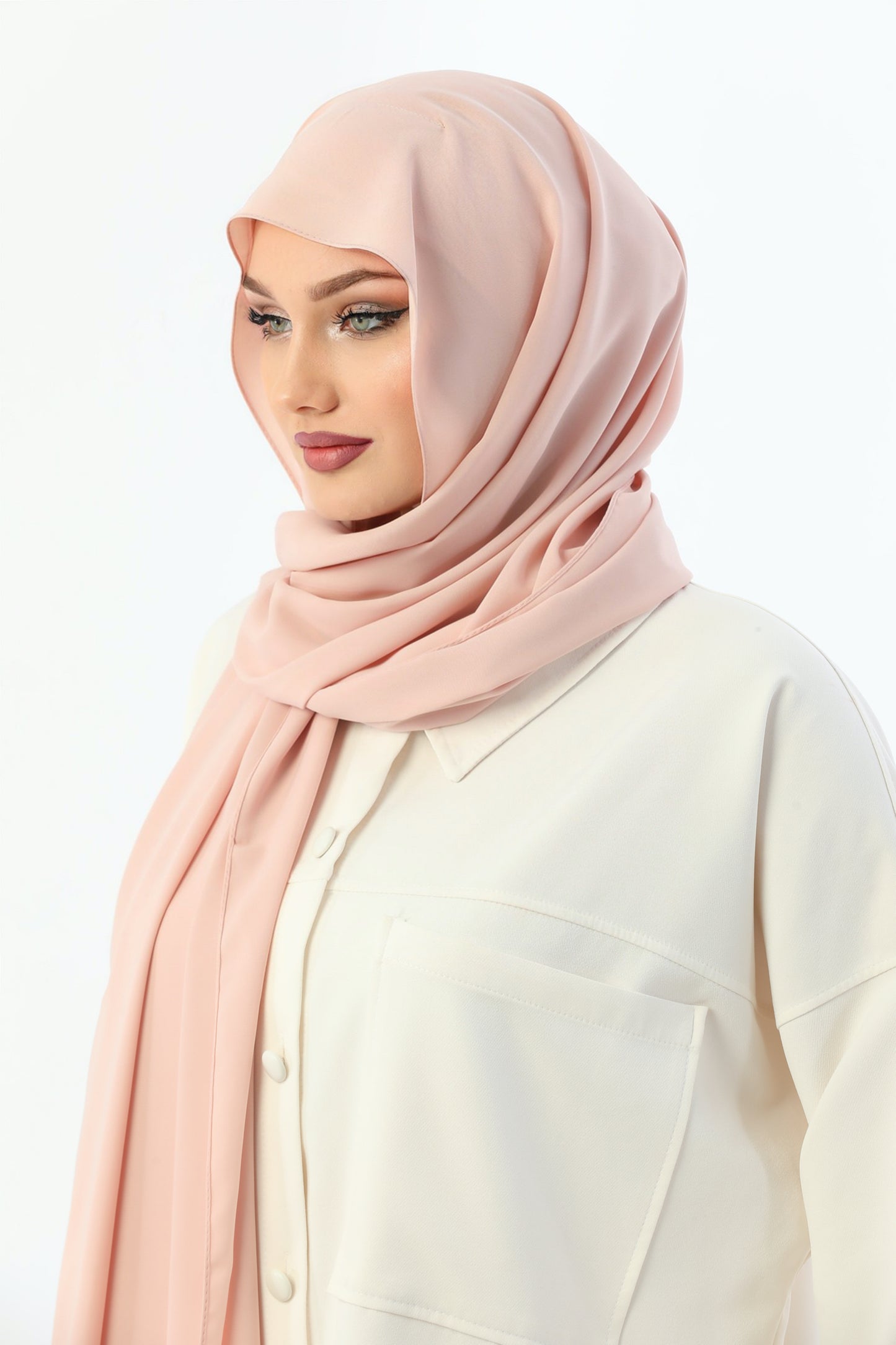 Dusty Pink Instant Medina Silk