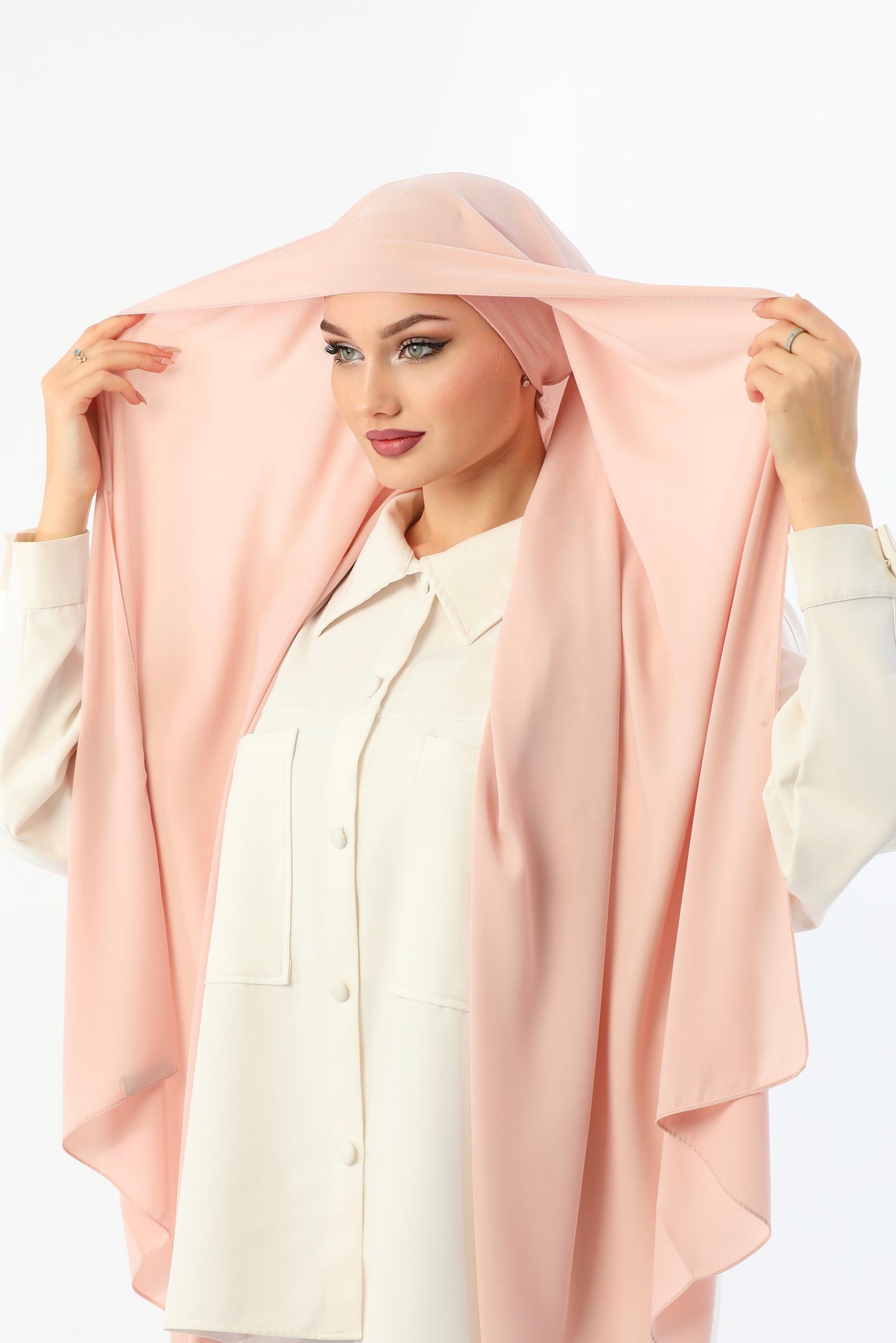 Dusty Pink Instant Medina Silk