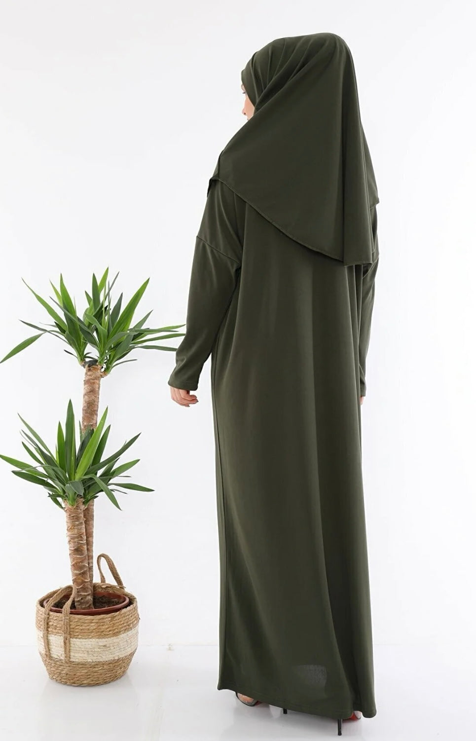 Green Instant Praying Dress