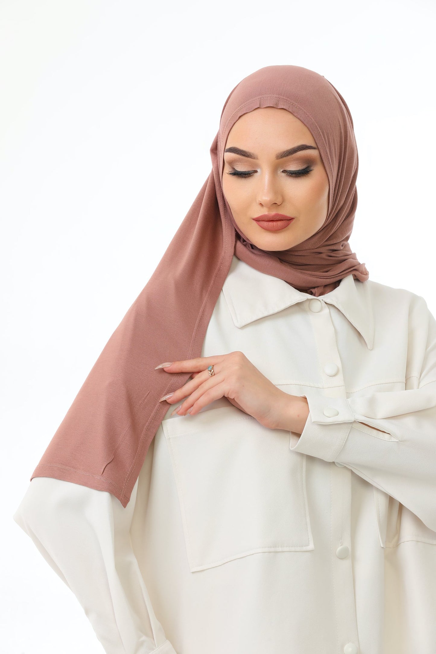 Long Vizon Practical Jersey Hijab