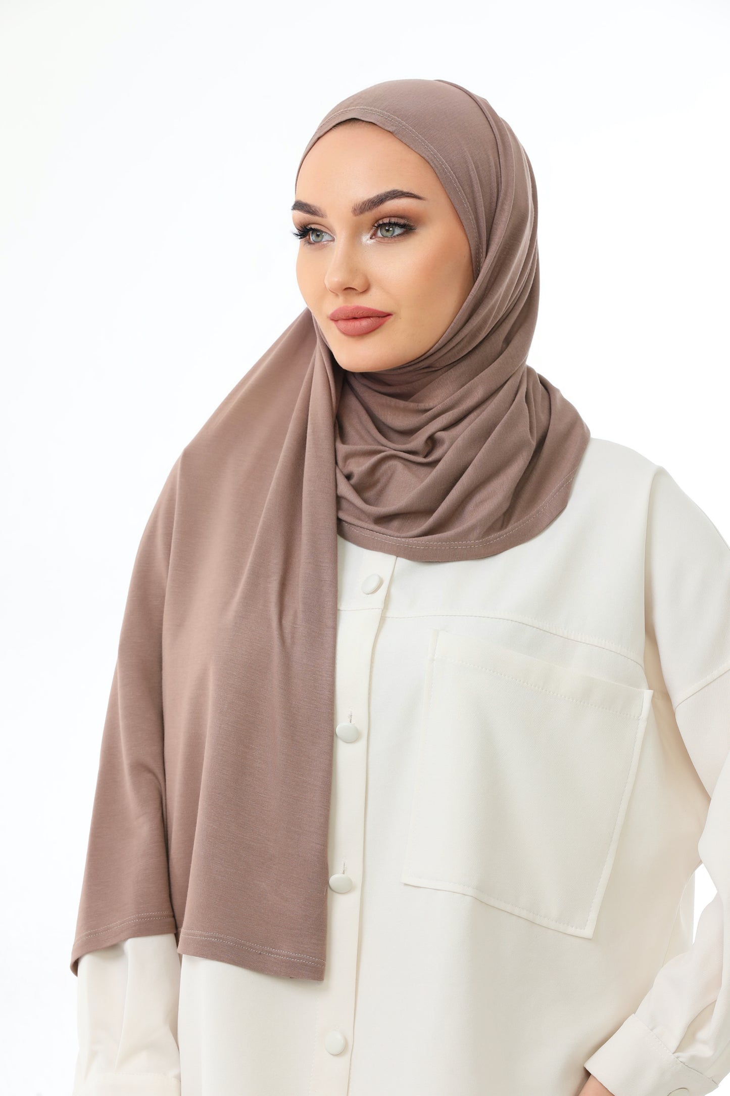 Long Vizon Practical Jersey Hijab