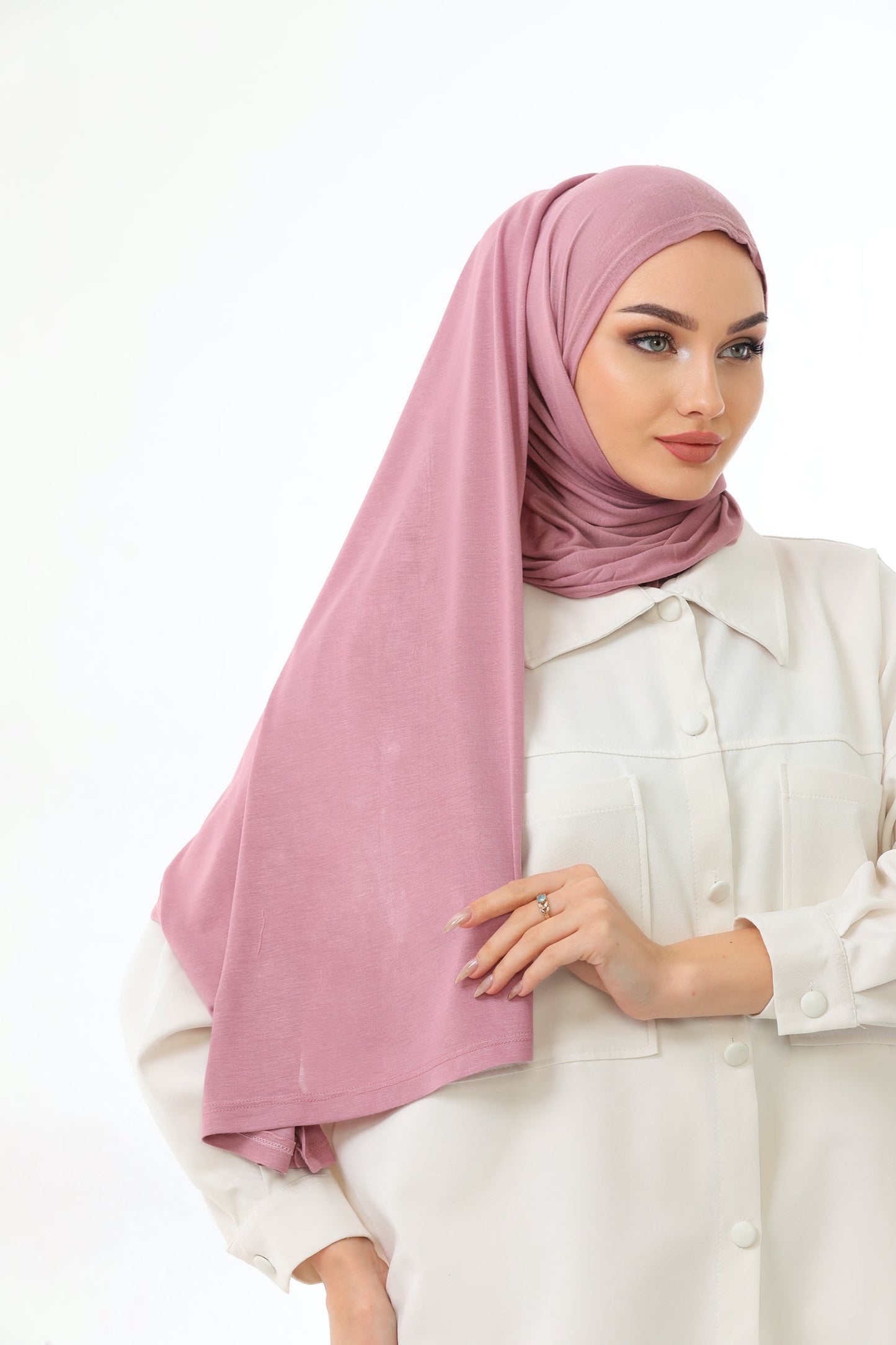 Long Vizon Practical Jersey Hijab