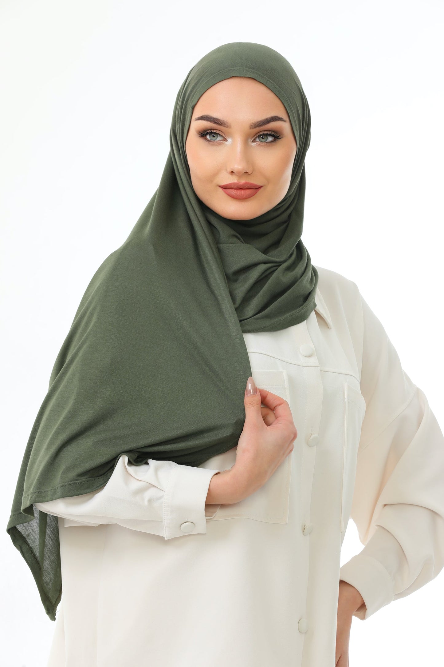 Long Vizon Practical Jersey Hijab