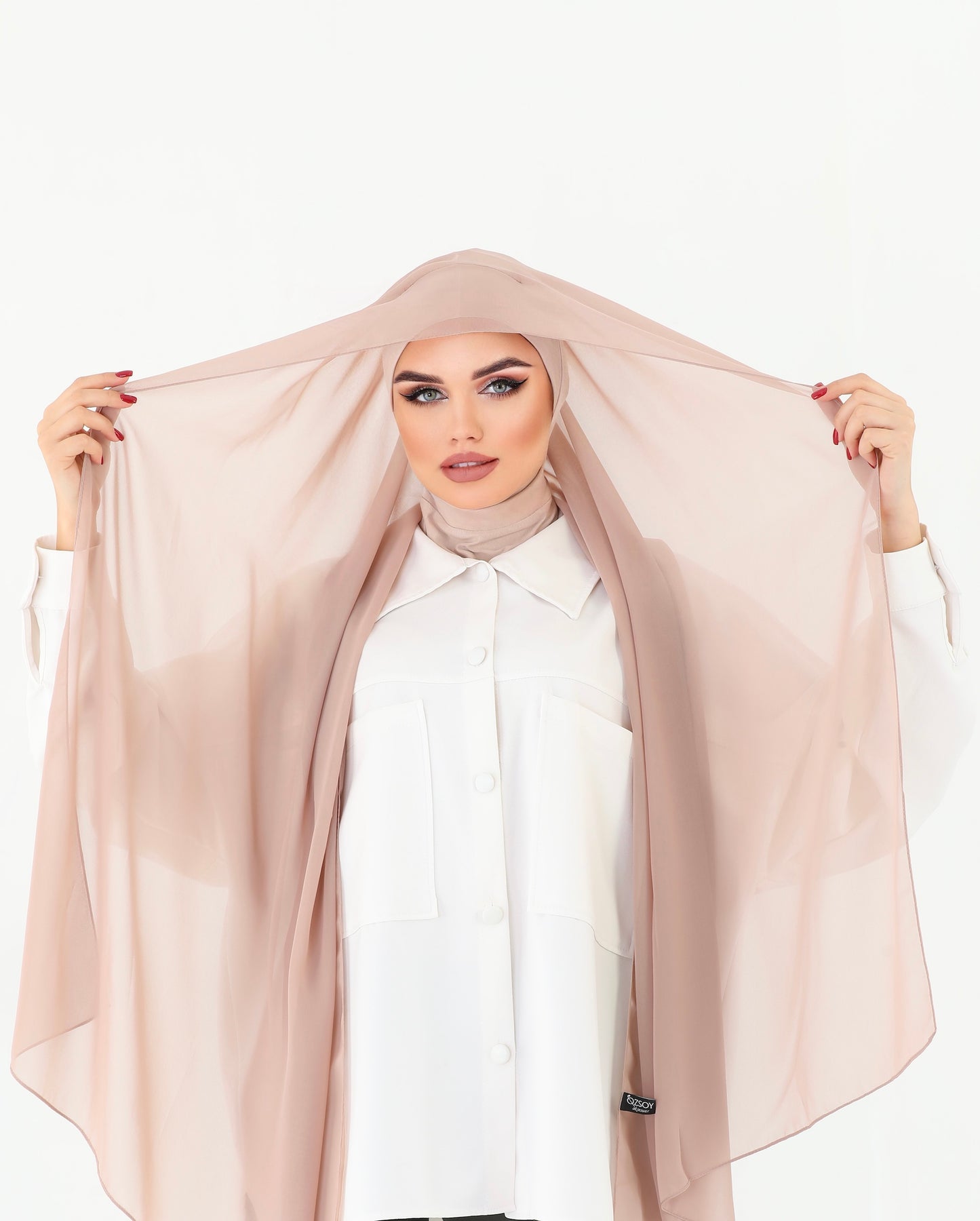 Light Lilac Instant Chiffon Hijab