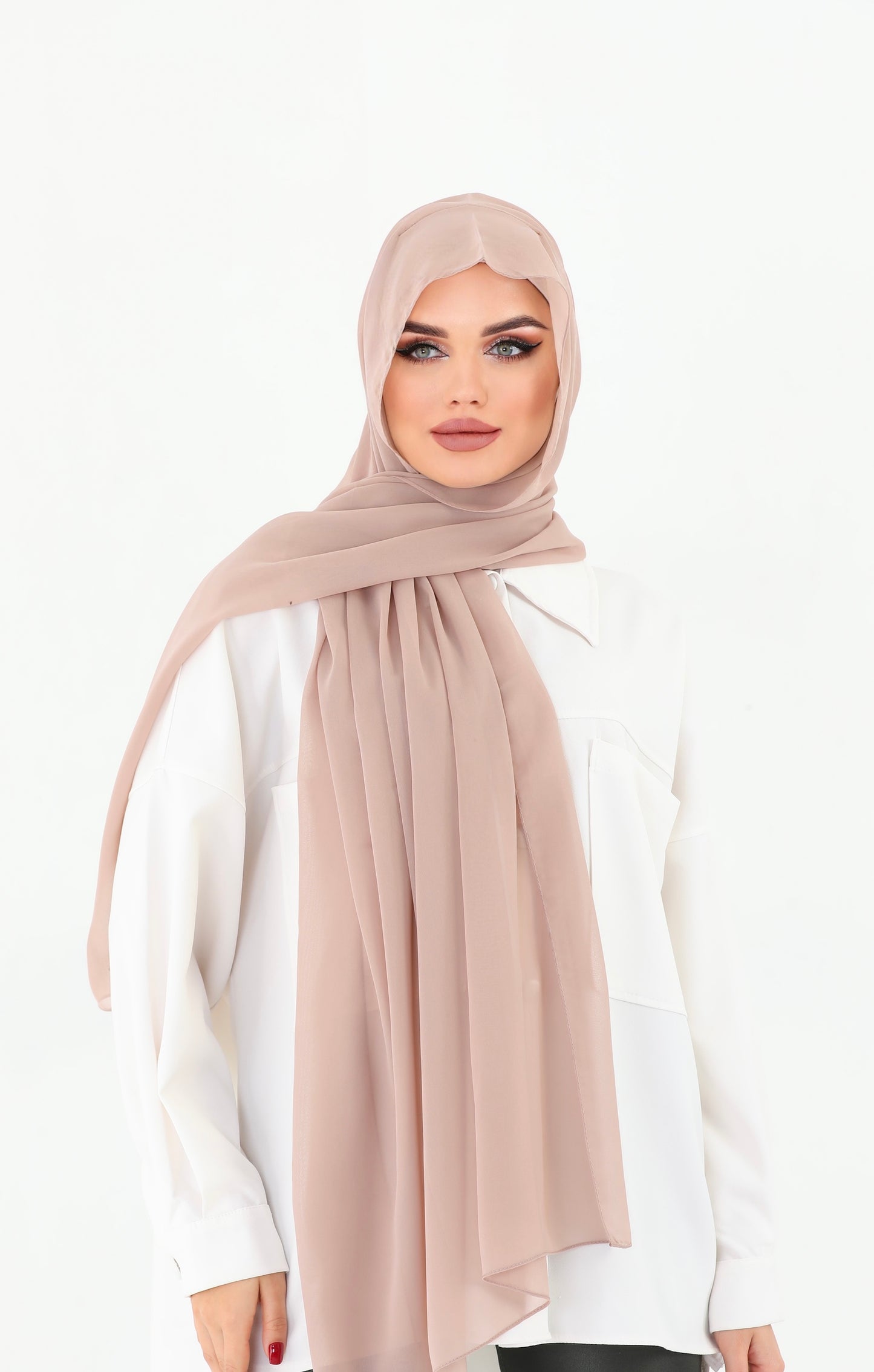 Light Lilac Instant Chiffon Hijab