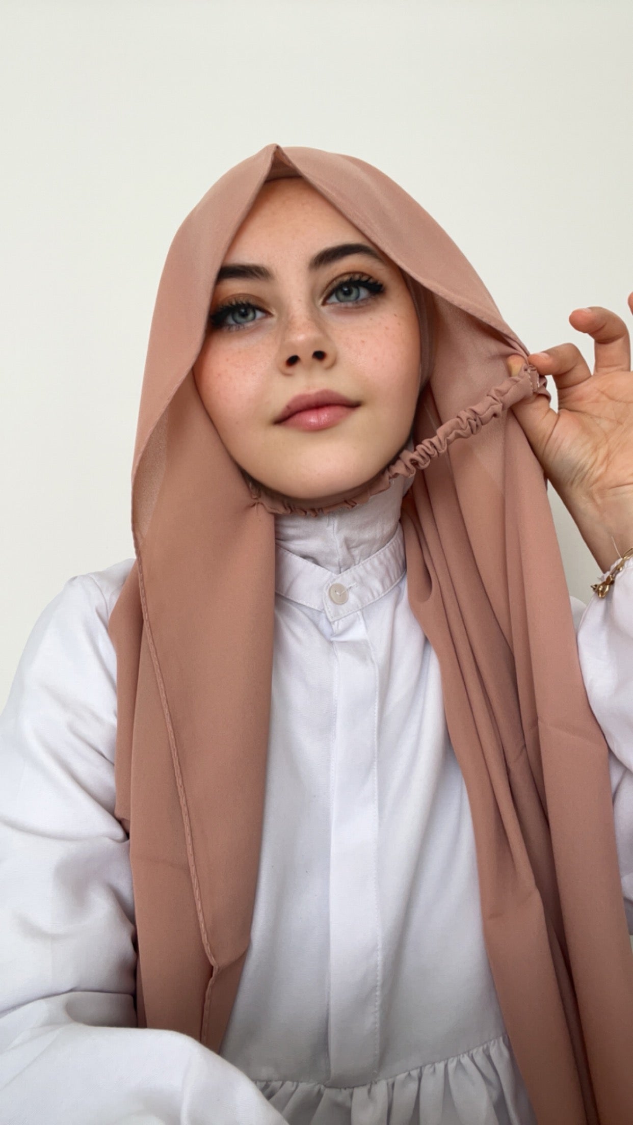 Practical Crepe Hijab-Somon