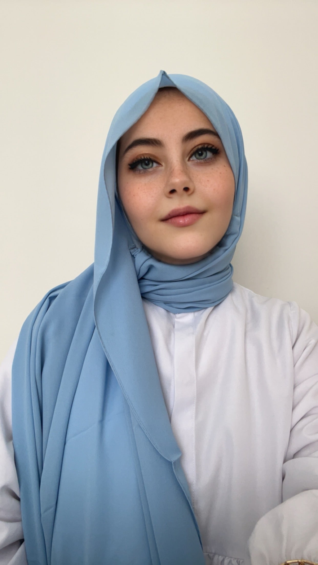 Practical Crepe Hijab-Cappuccino