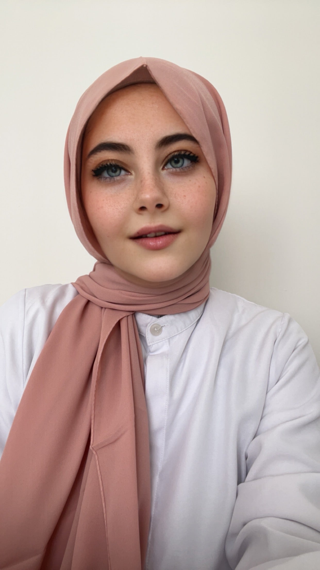 Practical Crepe Hijab- Pink