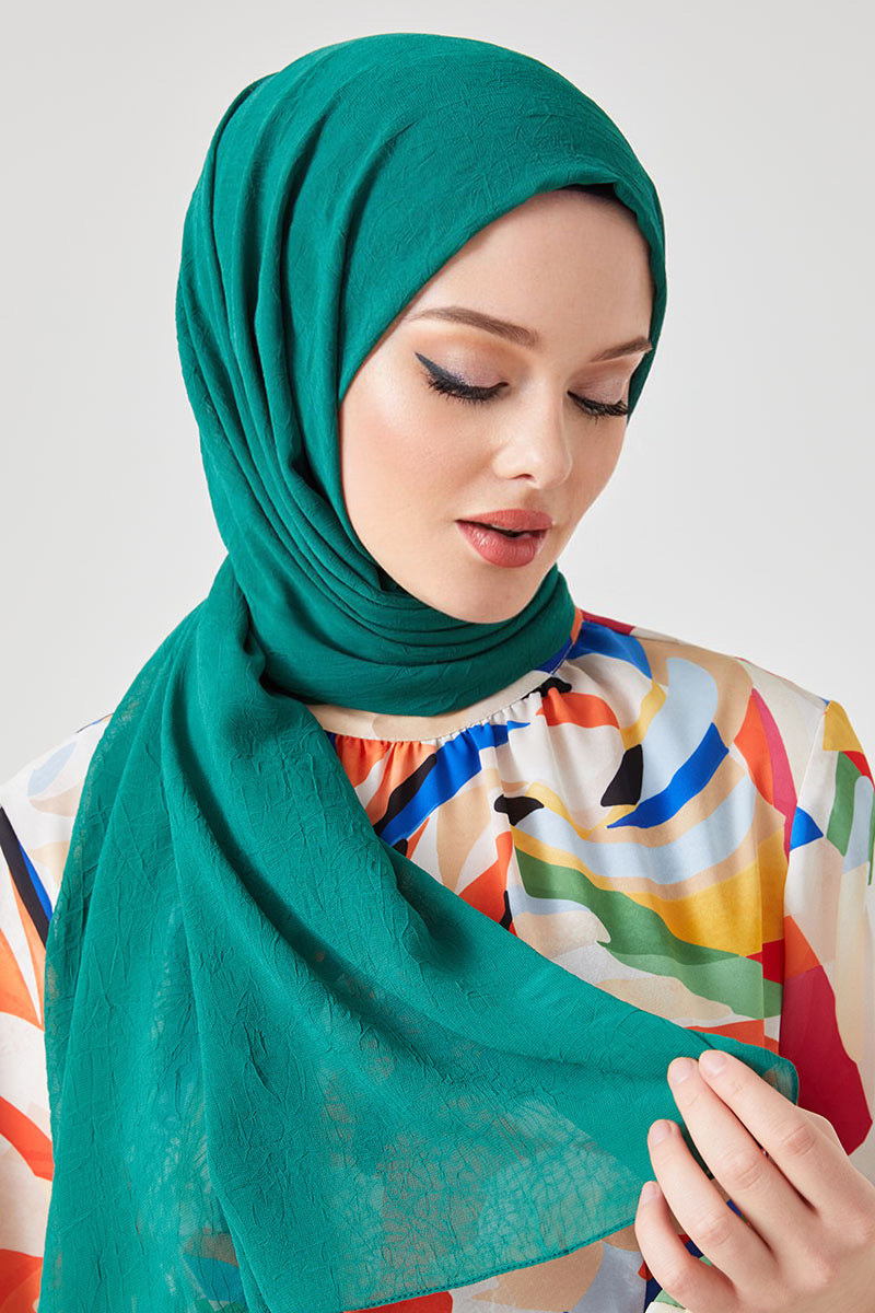 Bamboo Shawl Green