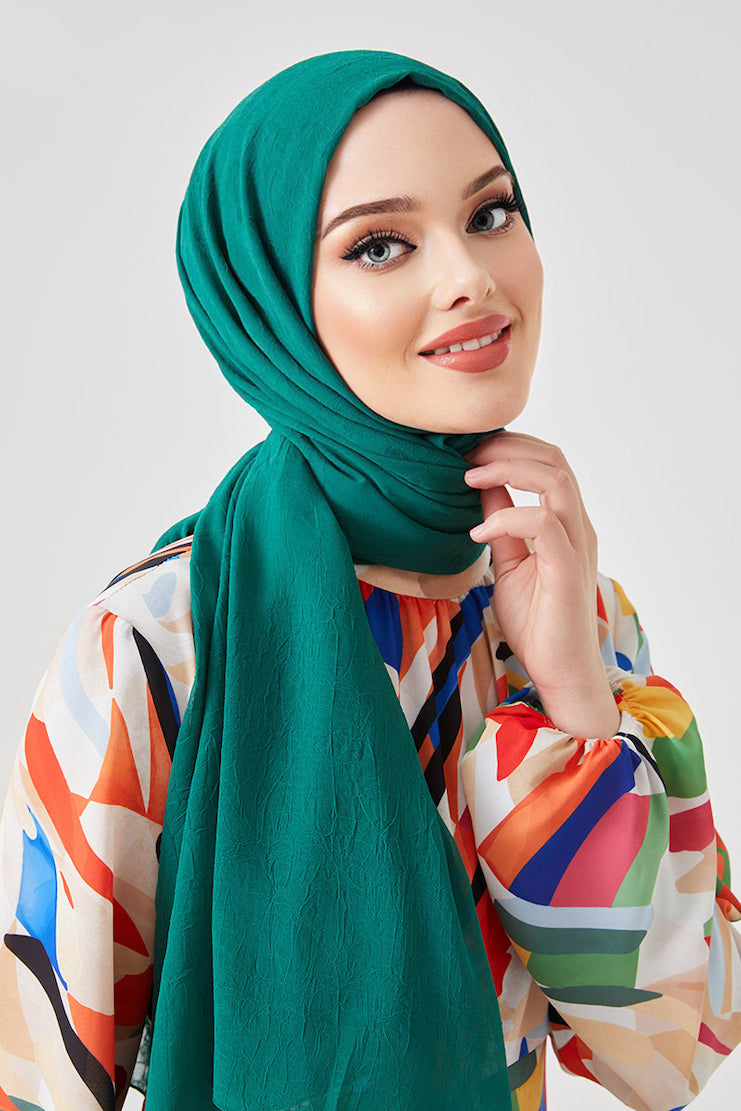 Bamboo Shawl Green