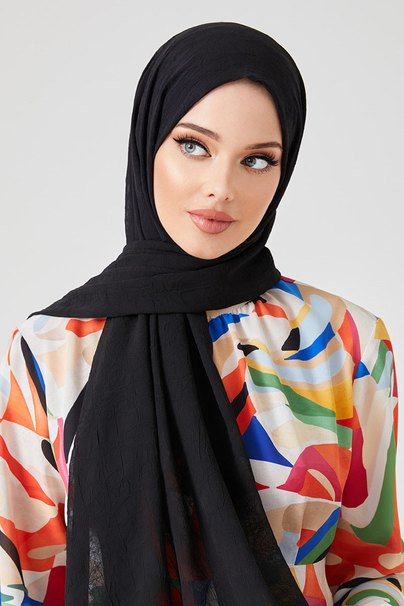 Bamboo Shawl Black