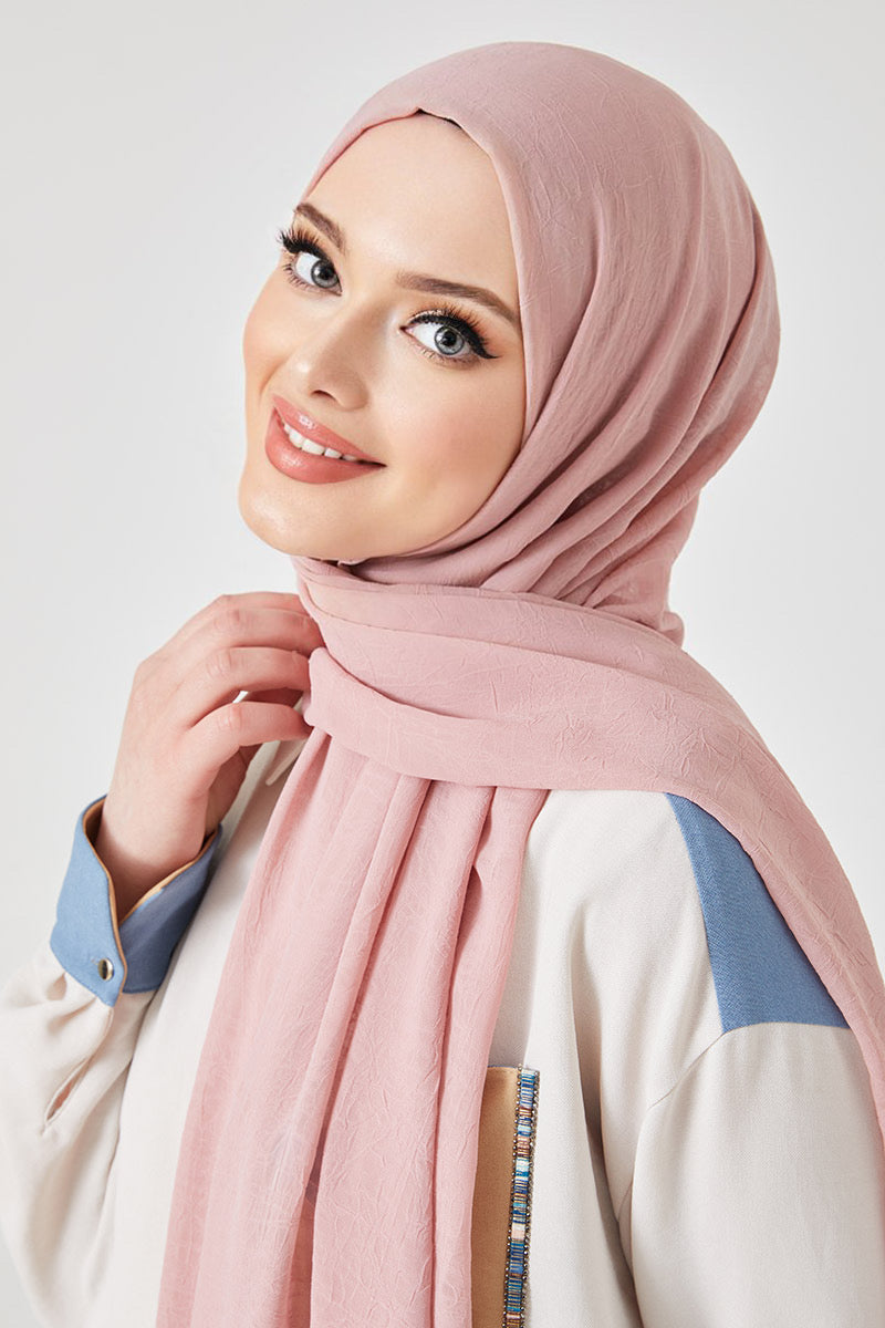 Bamboo Shawl Light Pink