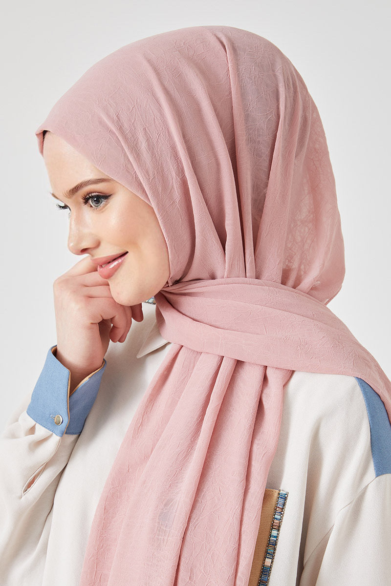 Bamboo Shawl Light Pink