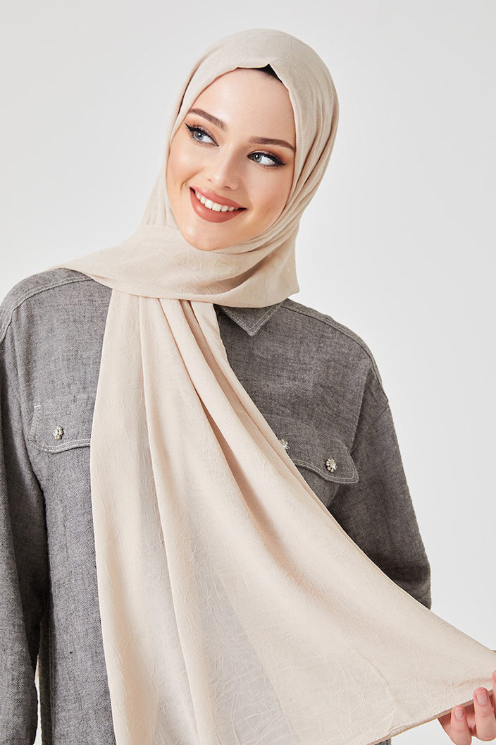 Bamboo Shawl Light Grey