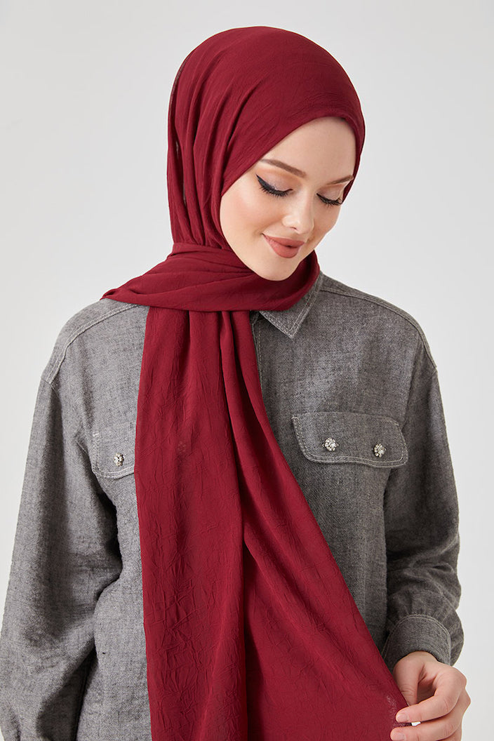 Bamboo Shawl Red