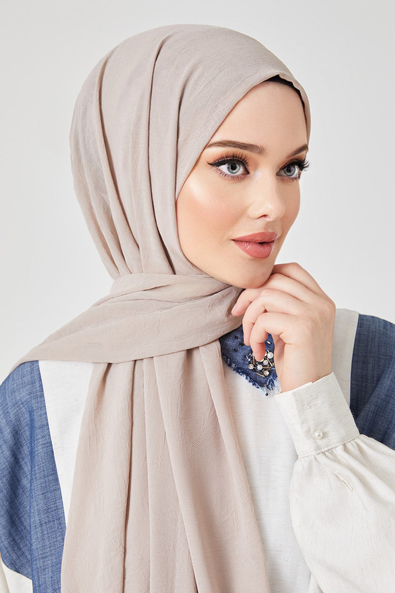 Bamboo Shawl Biege