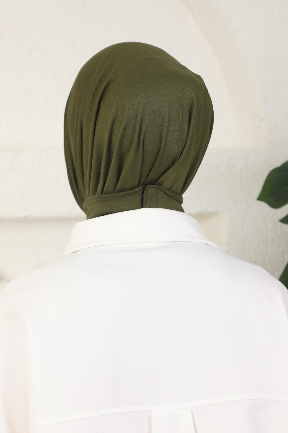 Khaki Instant Jersey Hijab