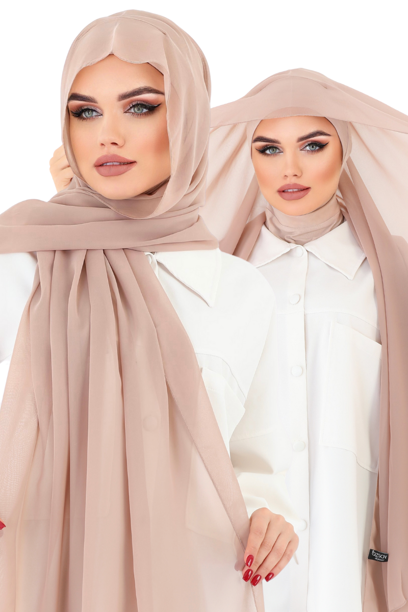 Light Lilac Instant Chiffon Hijab